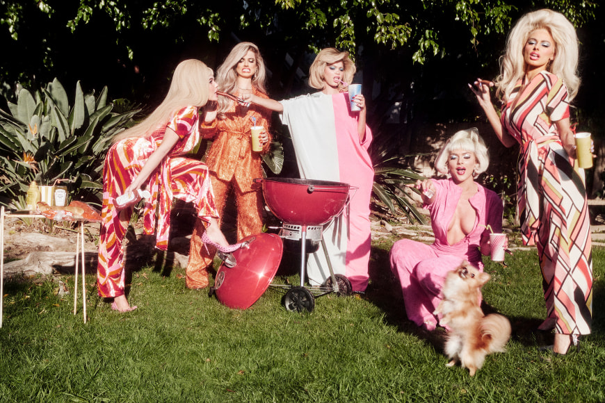 Sausage Party, Los Angeles, 2020, Chromogenic Print