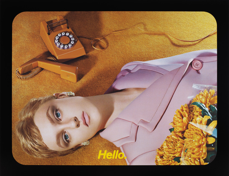 Hello, 2020, Screenprint in colours, Ed. of 15
