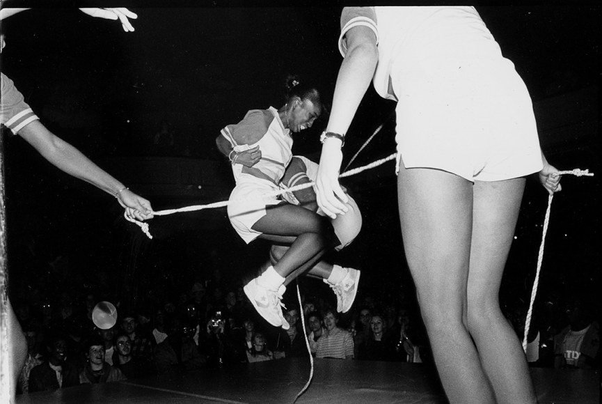 Double Dutch girls, London, 1982, Archival Pigment Print
