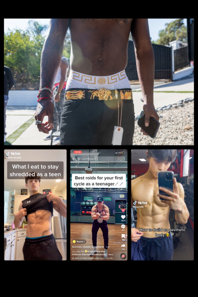 Aesthetic Bodies Social media insidiously reshapes masculinity—lean, muscular, and ever-optimized. An endless stream of fitness influencers and transformation photos turn self-worth into something measurable: abs, muscle mass, before-and-after shots, 2025