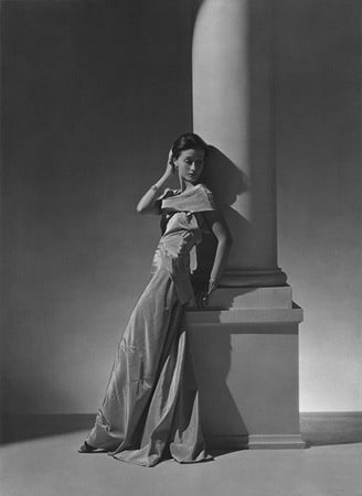 Toto Koopman, Evening Dress by Vionnet, 1934, 20 x 16 Platinum Palladium on 24 x 20 Paper, Ed. 27