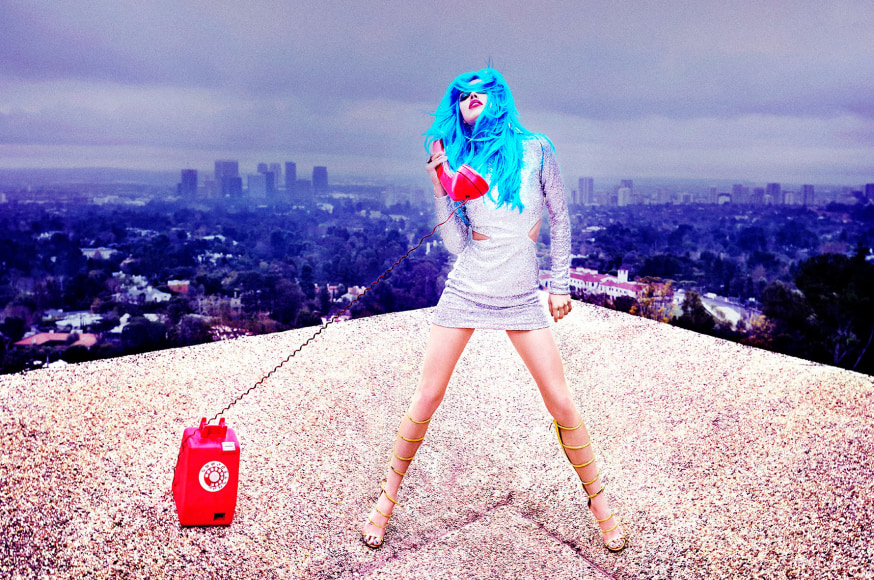 Hollywood Calling, Los Angeles, 2016, Chromogenic Print