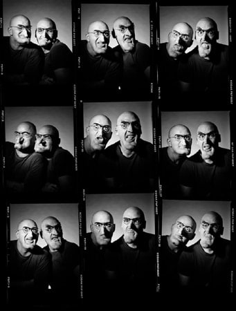 Kipper Kids Contact Sheet, Los Angeles, 1987, 50 X 40 Archival Pigment Print, Ed. 10
