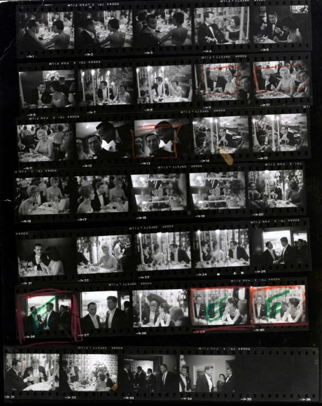 Phil Stern Kennedy Inaugural, Washington, D.C (Contact Sheet), 1961    