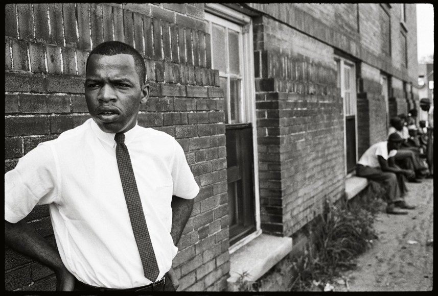 John Lewis, Chairman of the Student Nonviolent Coordinating Committee (SNCC), Clarksdale, 1963