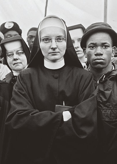 Nuns at the March, Selma, 1965, 20 x 16 Inches, Silver Gelatin Photograph, Edition of 25