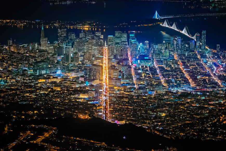 San Francisco III, Febuary 18, 2015, Combined Edition of 20 Photographs: