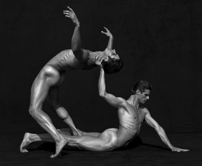 Pierre and Yuri, Los Angeles, 1999