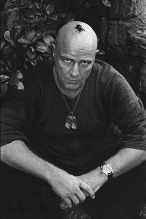 Marlon Brando during the filming of "Apocalypse Now", Philippines, 1977, Silver Gelatin Photograph