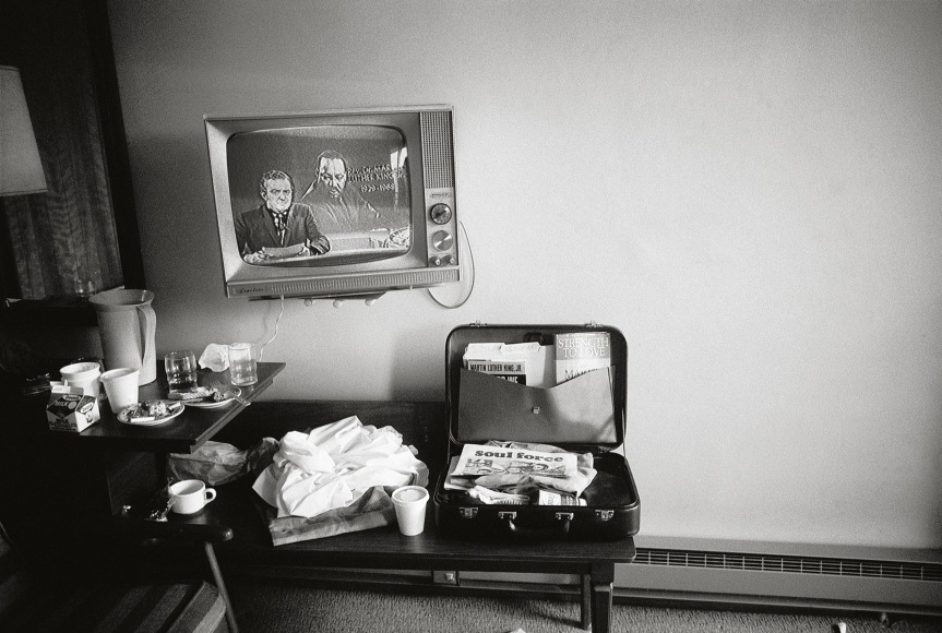 Martin Luther King Jr,'s Motel Room Hours After He Was Shot, Memphis, Tennessee, 1968, 16 x 20 Inches, Silver Gelatin Photograph, Edition of 25