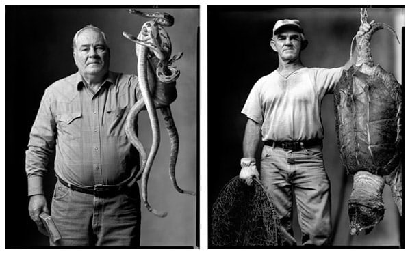 Pentecostal Pastor / Cajun Man, 2003 / 2003, 20 x 32-1/2 Diptych, Archival Pigment Print, Ed. 20