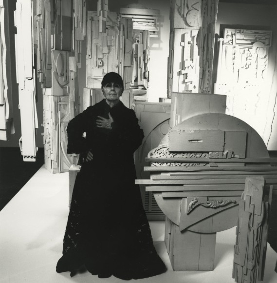 Louise Nevelson, 1972, Silver Gelatin Photograph