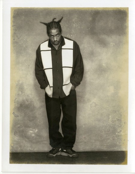 Coolio, New York City, 1995, Polaroid