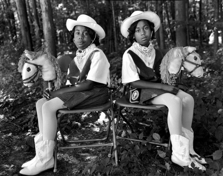 Twins Festival, Twinsburg, Ohio, 1998, Silver Gelatin Photograph