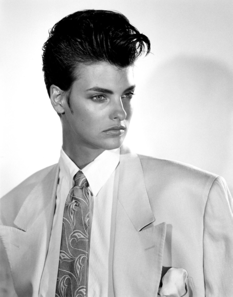 Bruce Weber Linda Evangelista in Versace, Los Angeles, California, 1988