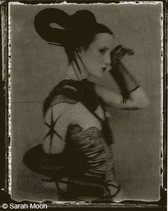 Avril pour "Elle" 3, 2003, 15-3/4 x 19-1/2 Toned Silver Gelatin Photograh, Ed. 20
