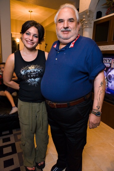 Alisa With Her Father, Jerry, Lake Worth, Florida, 2005, Archival Pigment Print