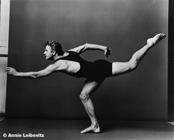 Mikhail Baryshnikov, 1990, 10-1/8 x 11-3/4 Platinum Palladium Photograph, Ed. 100