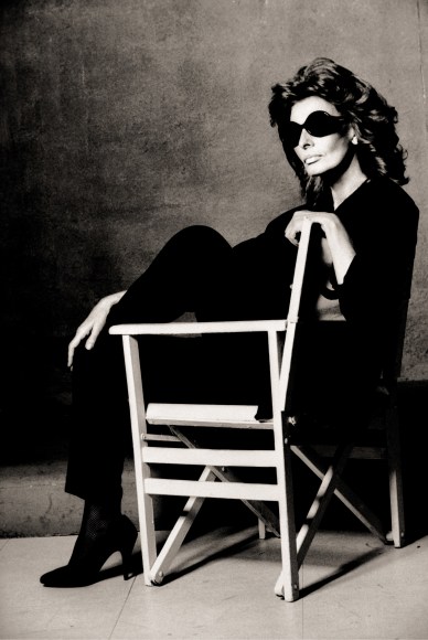 Sophia Loren, Rome, 1994, Archival Pigment Print