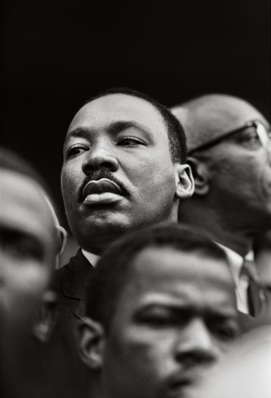 Martin Luther King Jr., Selma, Alabama, 1965, 20 x 16 Inches, Silver Gelatin Photograph, Edition of 25