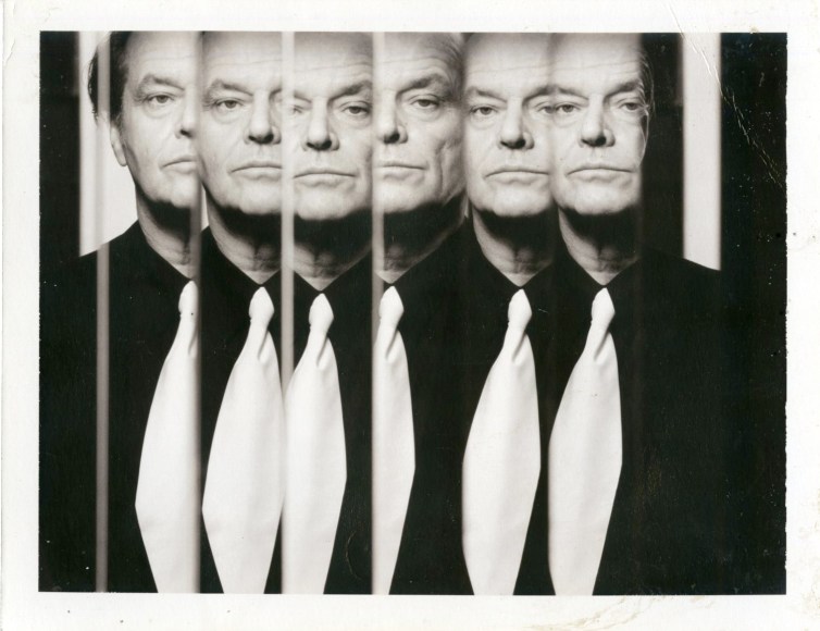 Jack Nicholson, New York City, 1998, Polaroid