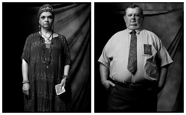 Fortune Teller / Executioner, 2007 / 2002, 20 x 32-1/2 Diptych, Archival Pigment Print, Ed. 20