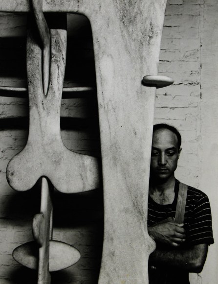 Isamu Noguchi, 1947, Silver Gelatin Photograph