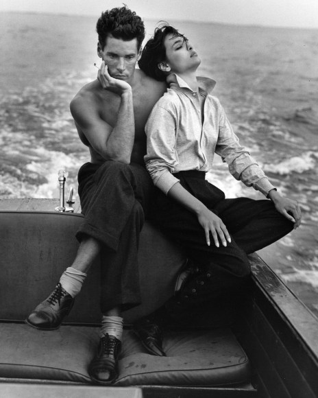 Bruce Weber Bruce & Talisa On My Chris-Craft, Bellport, New York, 1982