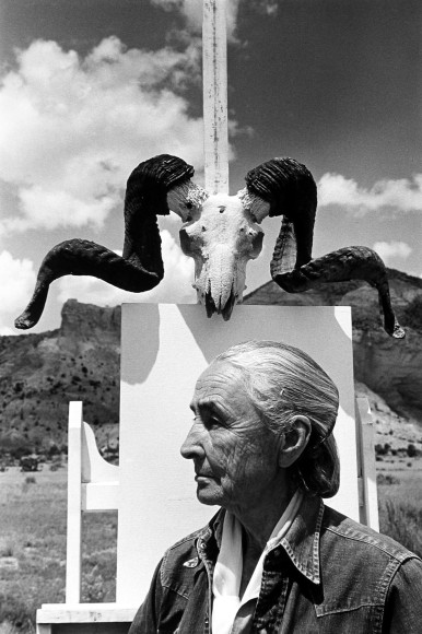 Georgia O'Keefe, Ghost Ranch, New Mexico, 1968, Silver Gelatin Photograph