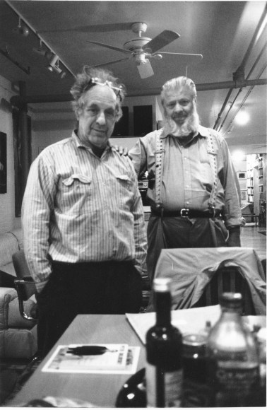 Robert Frank & Peter Orlovsky, Final Portrait, April 2, 1997, Archival Pigment Print, Ed. of 25