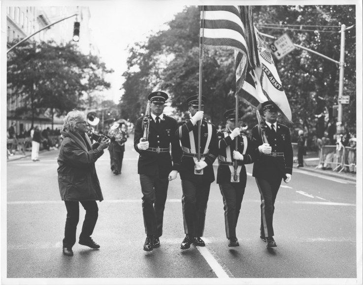 Bruce Weber Richard Avedon, Columbus Day Parade, New York City, 1993