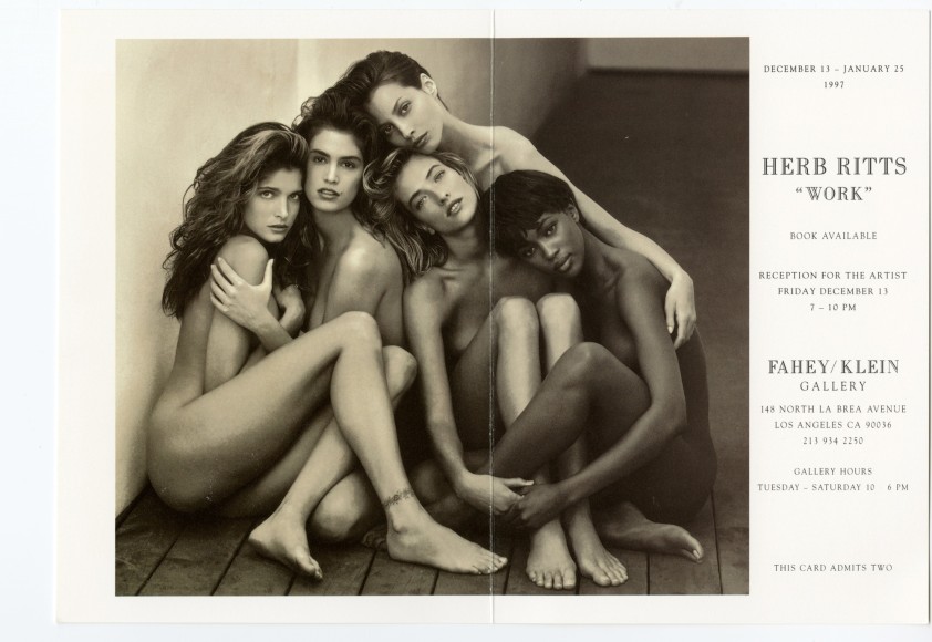 Herb Ritts Work Exhibitions Fahey Klein Gallery