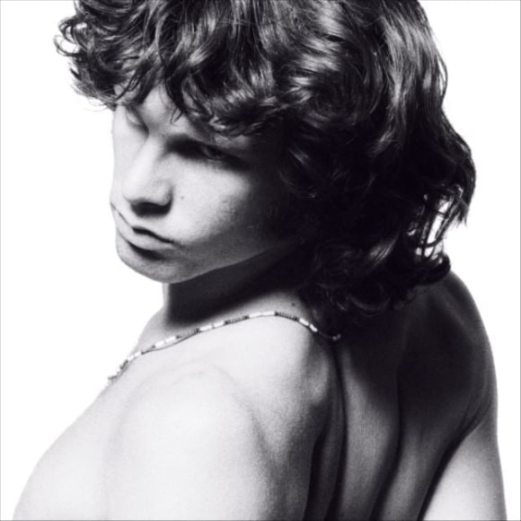 Jim Morrison (Looking down and to the left), 1967, 9 x 9 Iris Print
