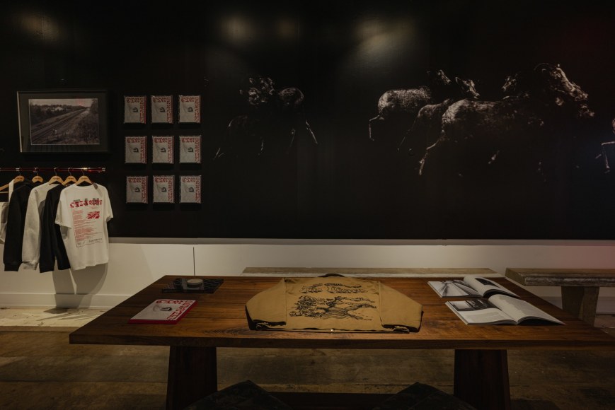 Robert LeBlanc: Tin Lizards, on display at Carhartt WIP 