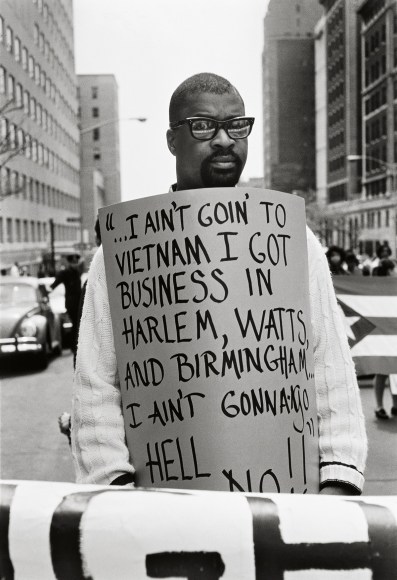 "I Ain't Goin...," New York, 1968, 20 x 16 Inches, Silver Gelatin Photograph, Edition of 25