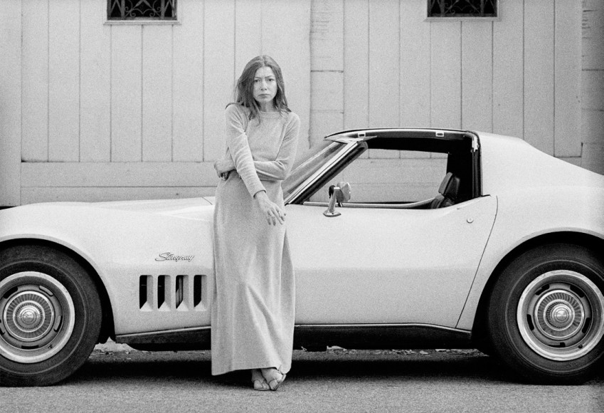 Julian Wasser Joan Didion at Home in Hollywood, Time Magazine, 1968    