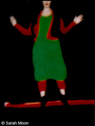 Fashion 1, Issey Miyake, 1995, 29-1/8 x 22-1/2 Color Carbon Photograph, Ed. 15