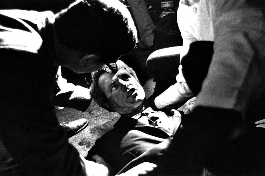 Boris Yaro,&nbsp;Robert F. Kennedy Shooting (close up), Ambassador Hotel, Los Angeles, 1968