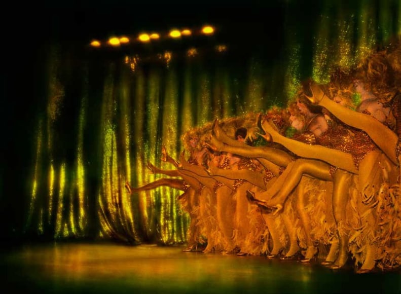 Showgirls, 2015 Hand Tinted Pigment Print on Archival Paper