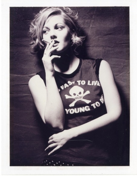 Drew Barrymore, New York City, 1993, Polaroid