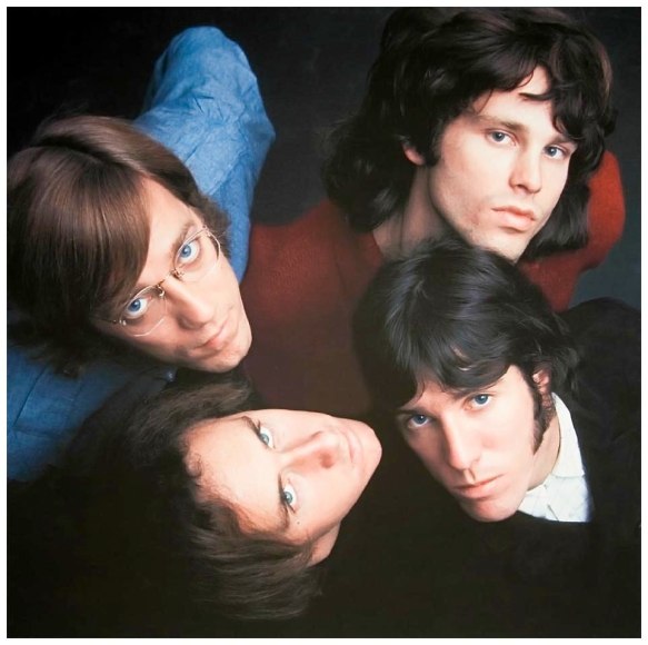 The Doors (Looking up, color), 1967, 9 x 9 Iris Print