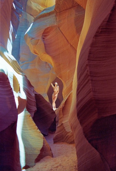 Amanda Charchian Allegra Houghton, Antelope Canyon, AZ, Pheromone Hotbox, 2013