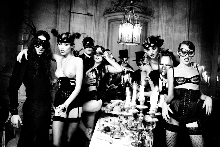 The Feast, Paris, 2011, Silver Gelatin Photograph