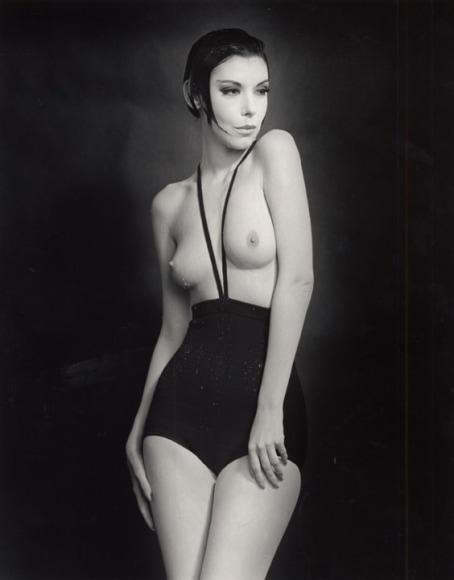 William Claxton Peggy Moffitt in Rudi Gernreich, Topless Swimsuit, 1964 Ed. 8/12  