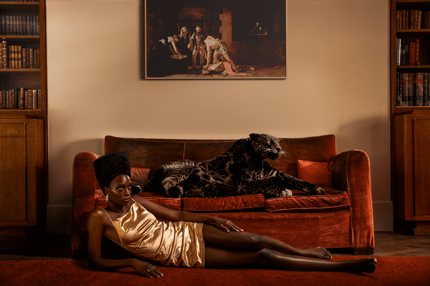 Alexandre Bassard Panther: From &#039;Little Family&#039; series &#039;La d&eacute;collation&#039;, 2023