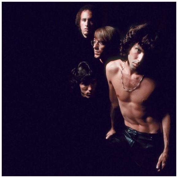 The Doors on Black, c. 1967, 15 x 15 Iris Print, Ed. 50