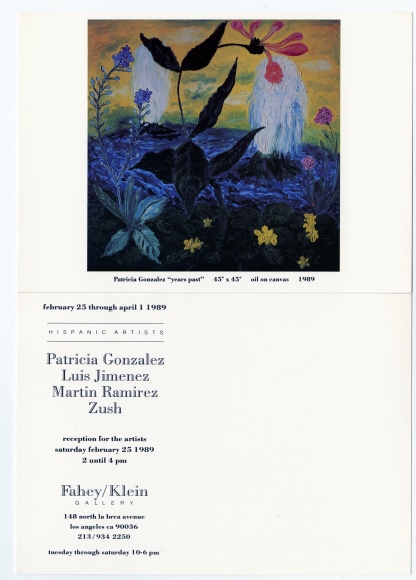 Patricia Gonzales / Luis Jimenez / Martin Ramirez / Zush