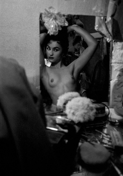 Le Sphynx, with Yvette, Paris, France, 1956