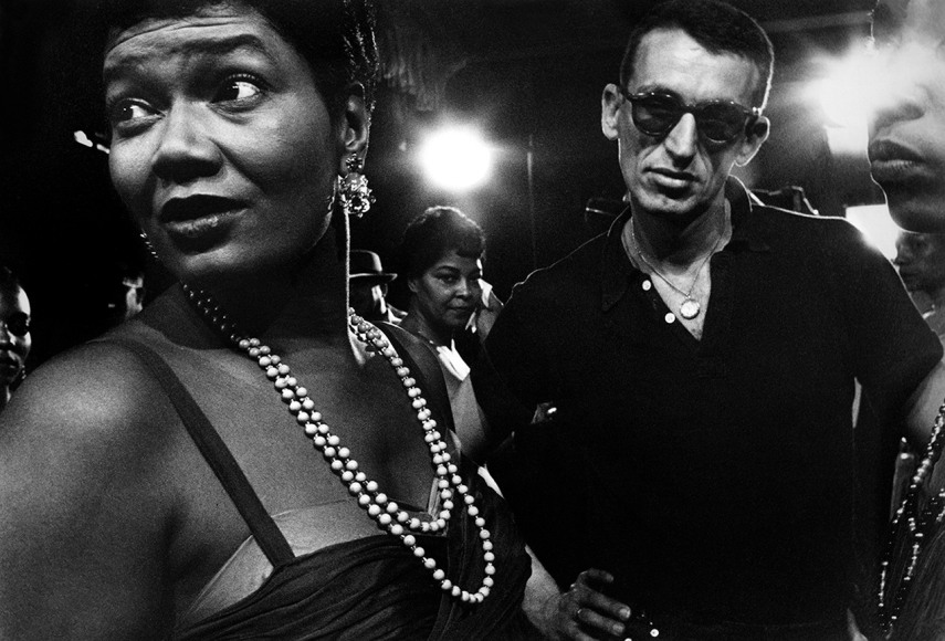 Pearl Bailey and choreographer Herb Ross on the set of "Carmen Jones", 1954, Archival Pigment Print