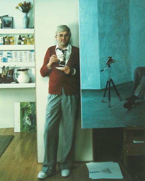 David Hockney: London, England, 1978, Vintage Color Polaroid; 